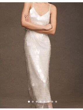 BHLDN Amour Sequin Midi Dress